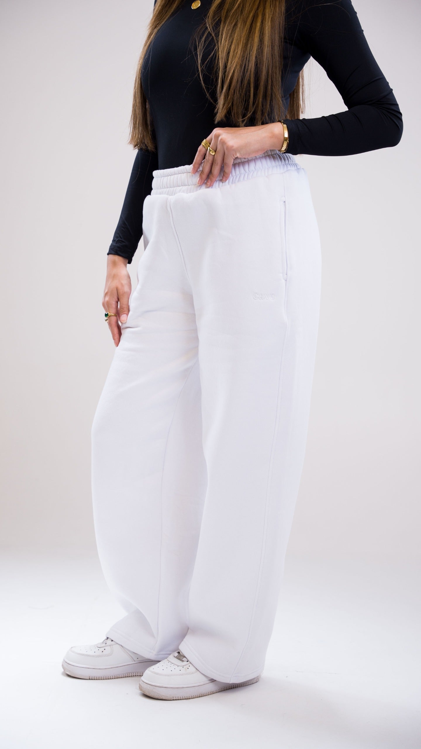 Winter White Sweatpants