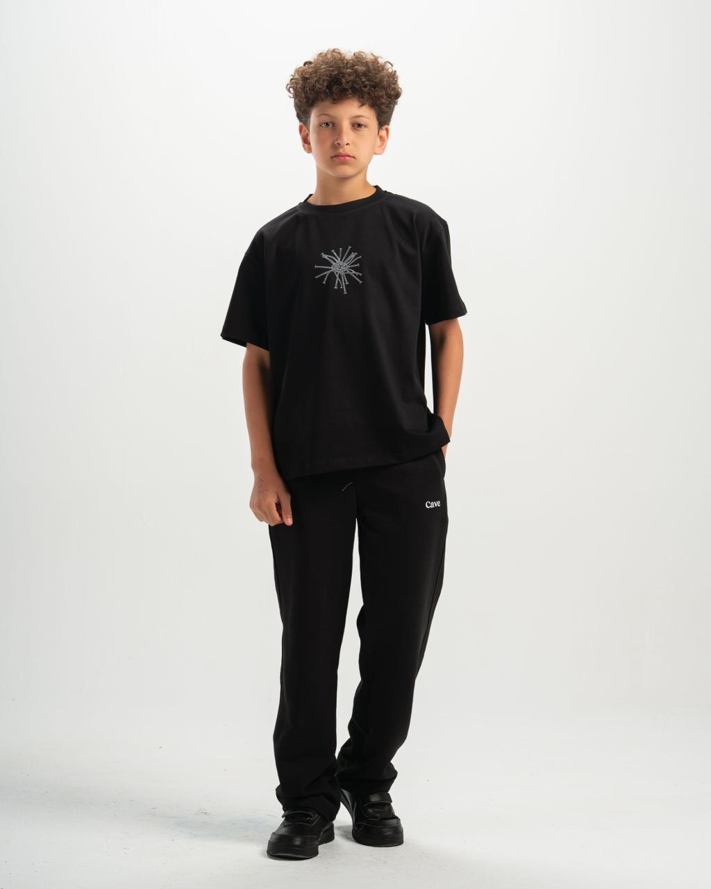 Spikes kids Black T-shirt