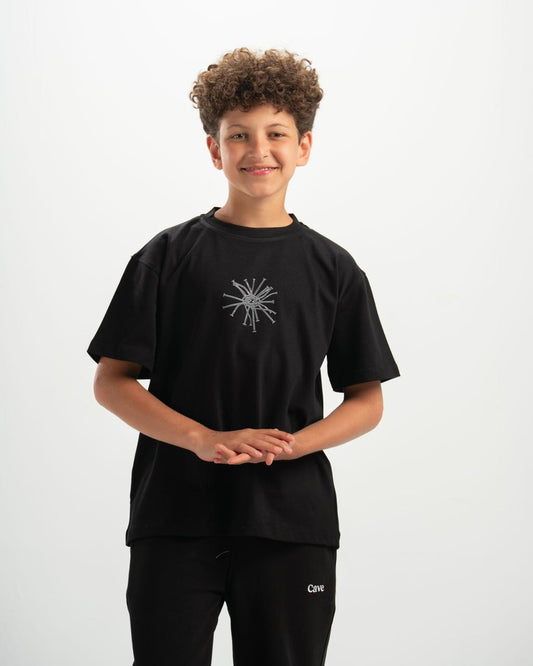 Spikes kids Black T-shirt