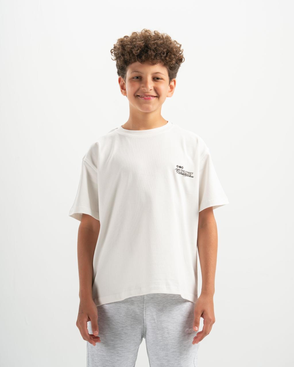 Elegance kids white T-shirt