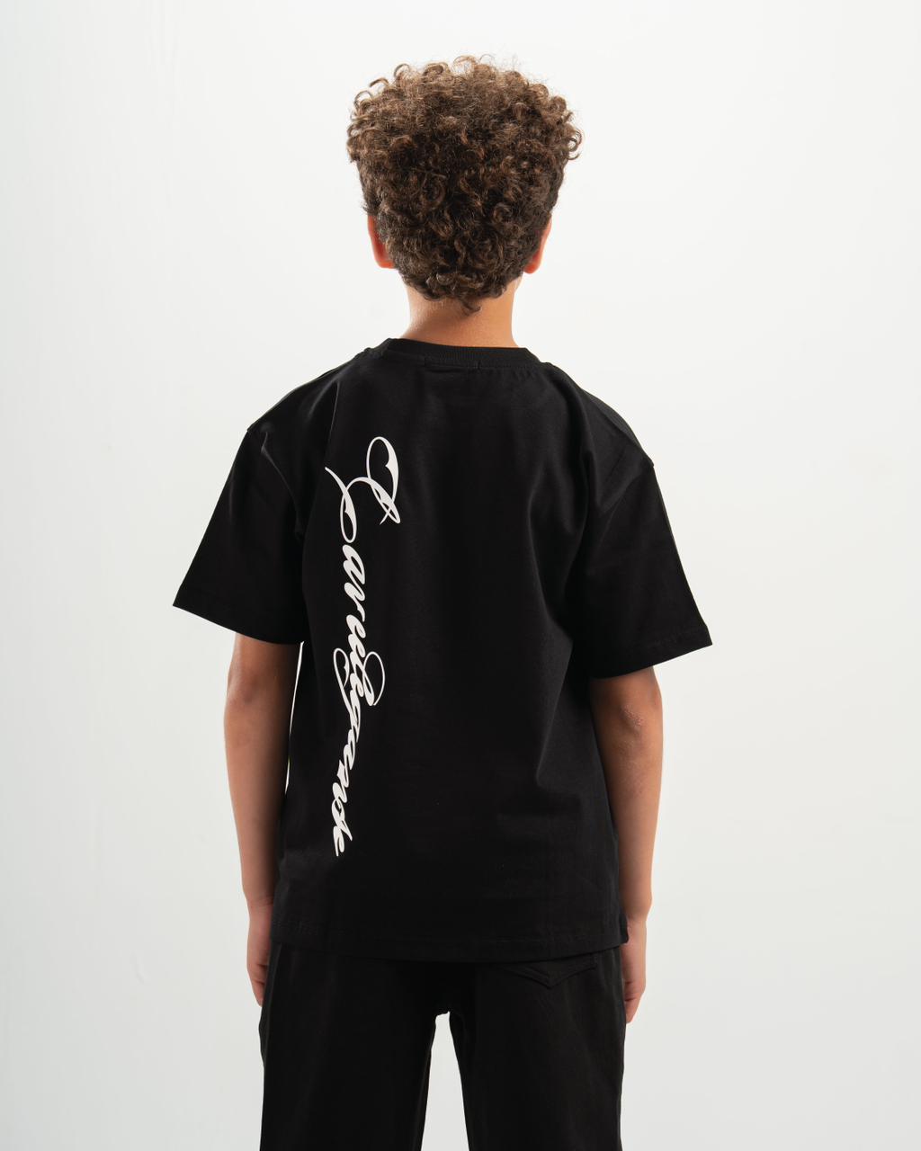 Elegance kids black T-shirt