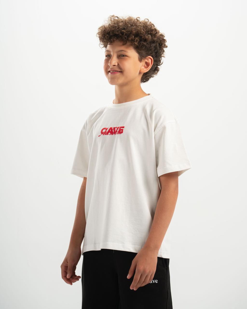 authentic kids white T-shirt