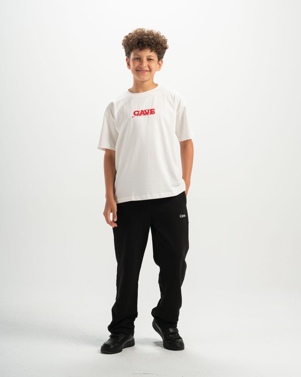authentic kids white T-shirt