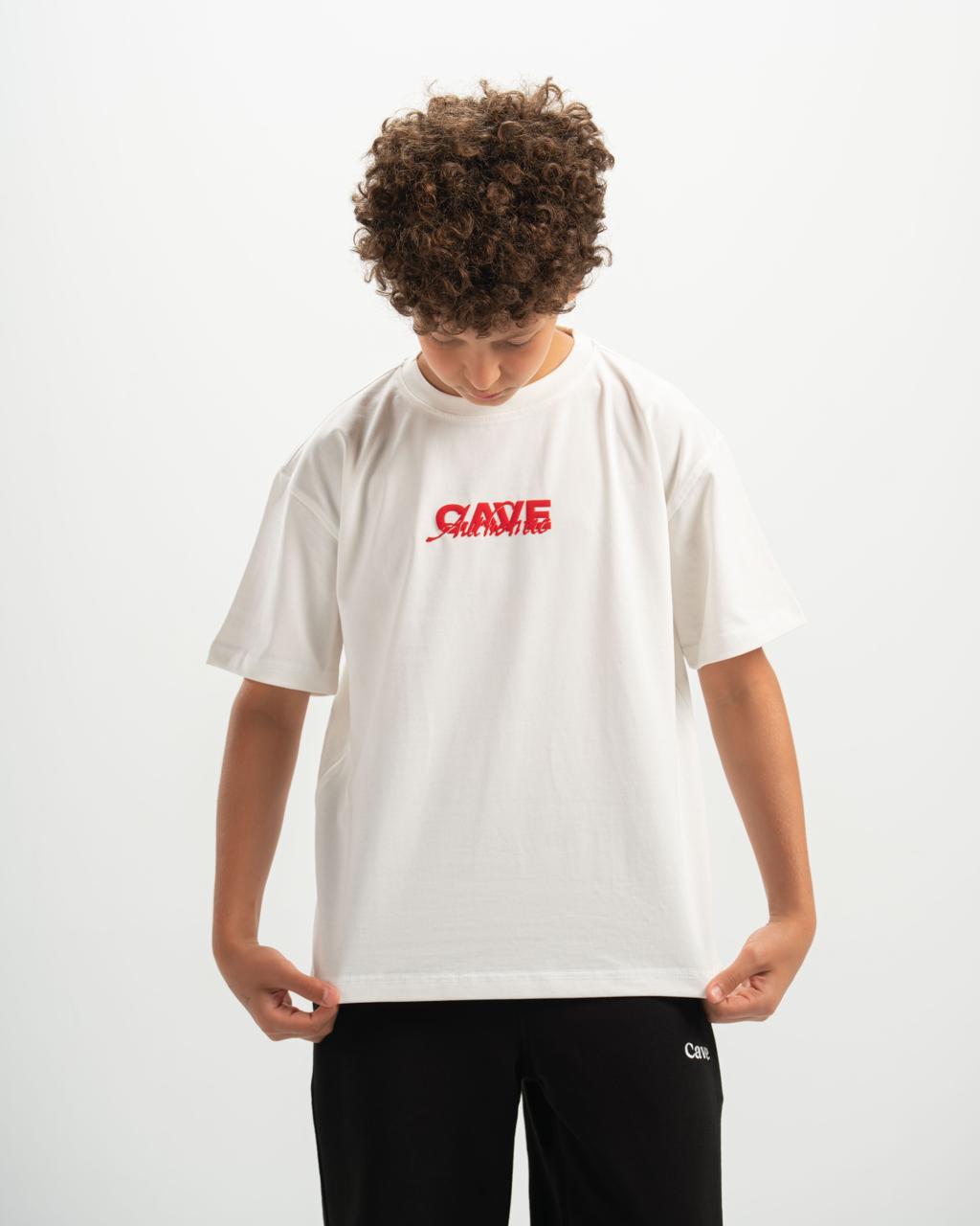 authentic kids white T-shirt