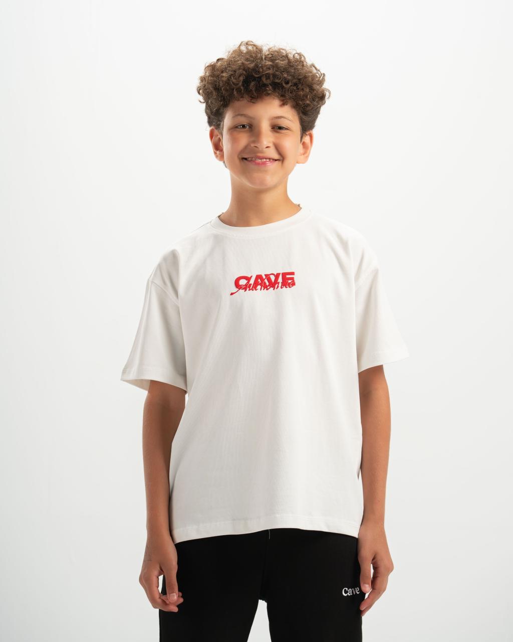 authentic kids white T-shirt