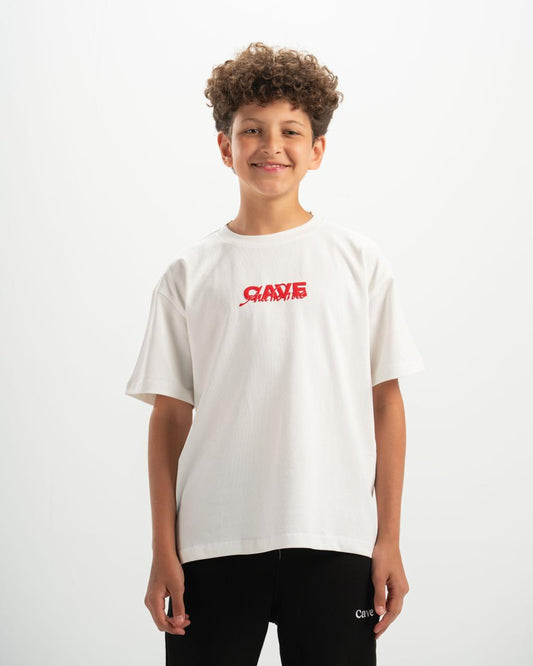 authentic kids white T-shirt