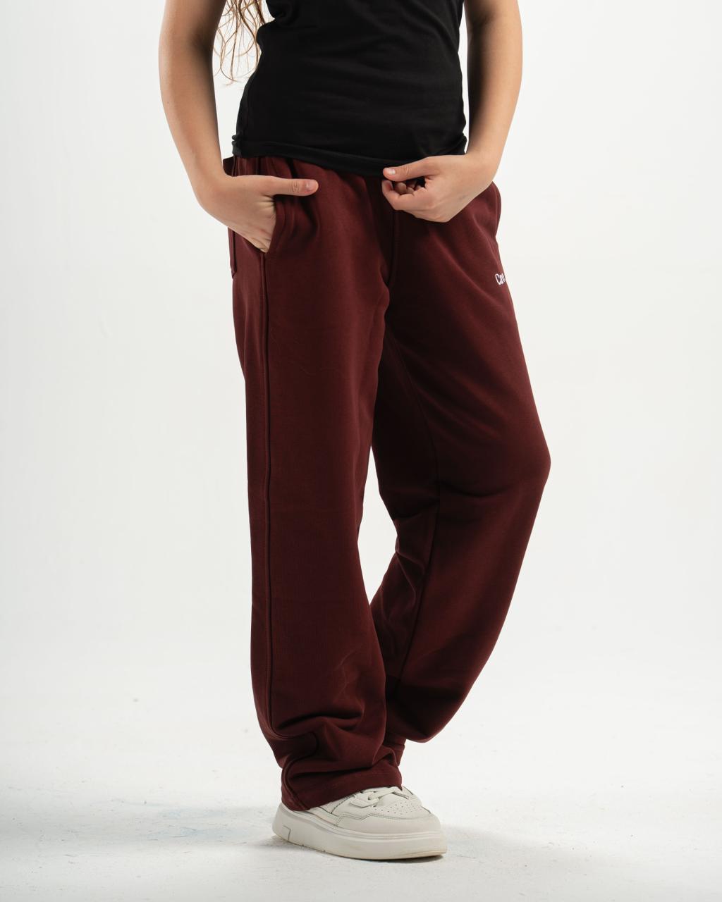 Summer kids burgundy SweatPants