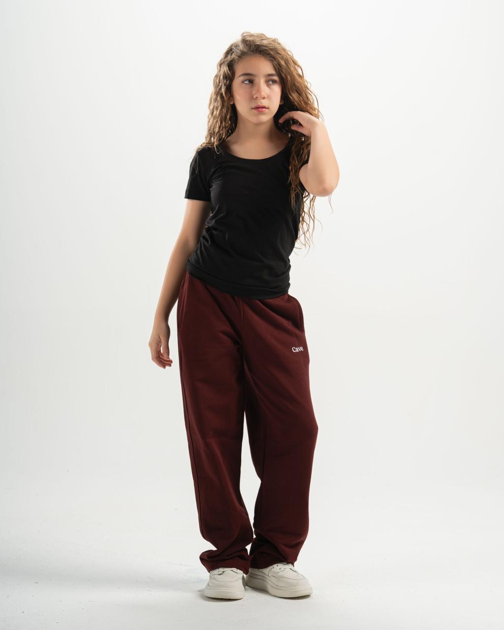 Summer kids burgundy SweatPants