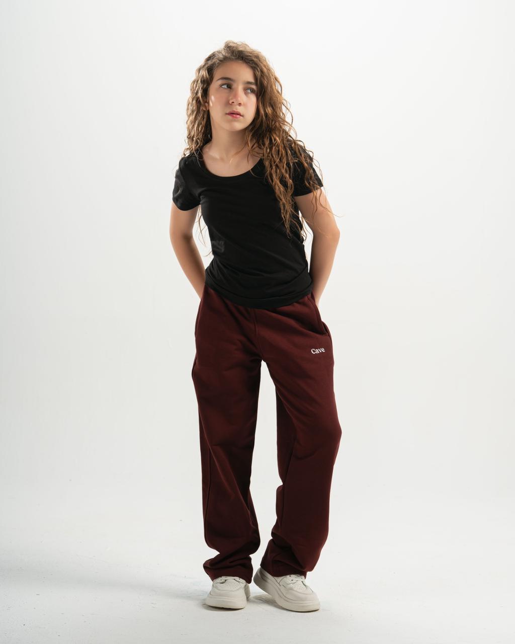Summer kids burgundy SweatPants