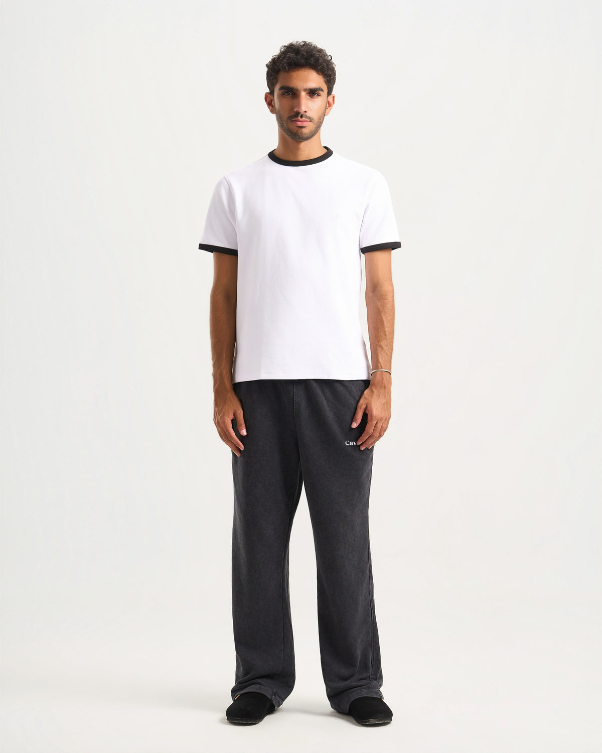 Grey washed sweatpants