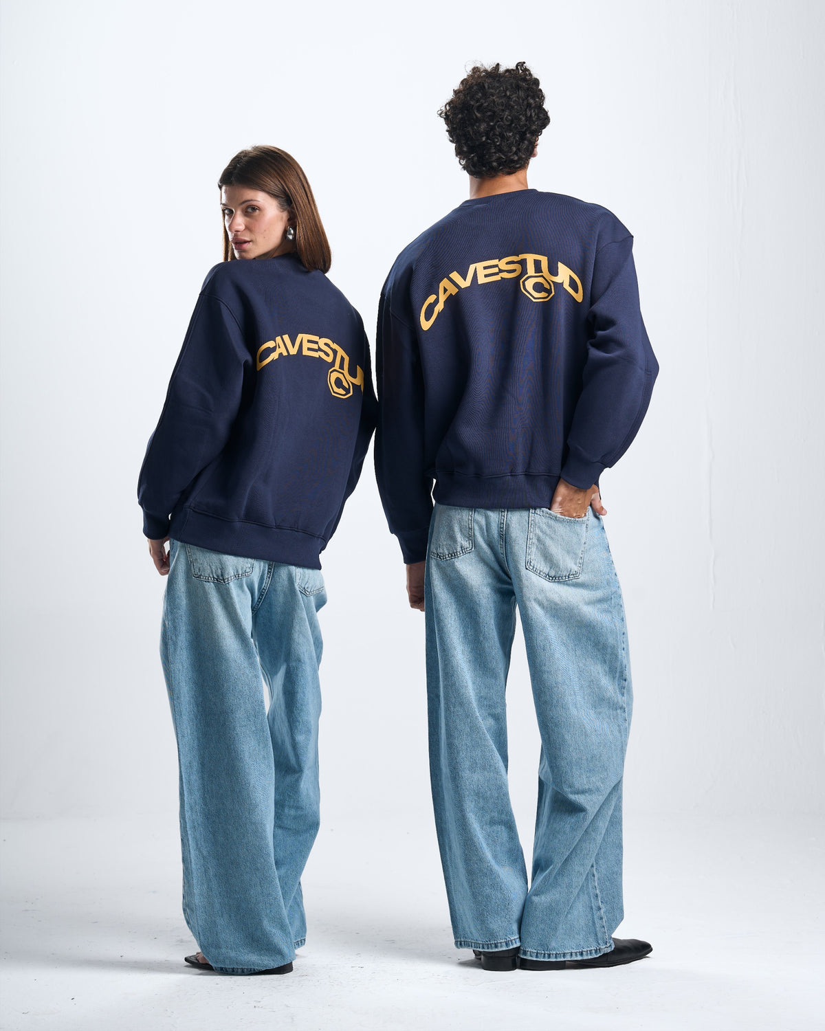 outcast navyblue crewneck