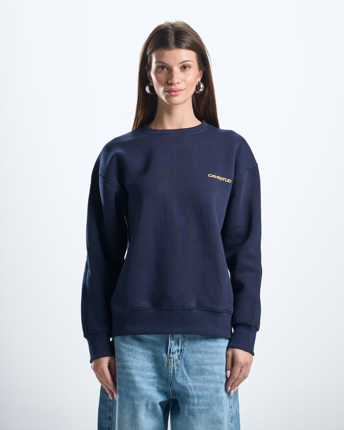 outcast navyblue crewneck
