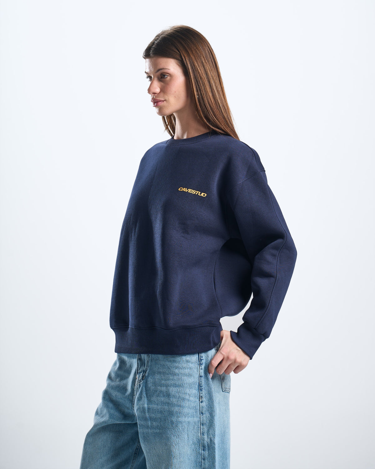 outcast navyblue crewneck