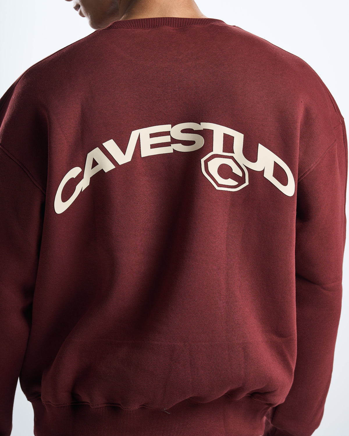 outcast Burgundy crewneck