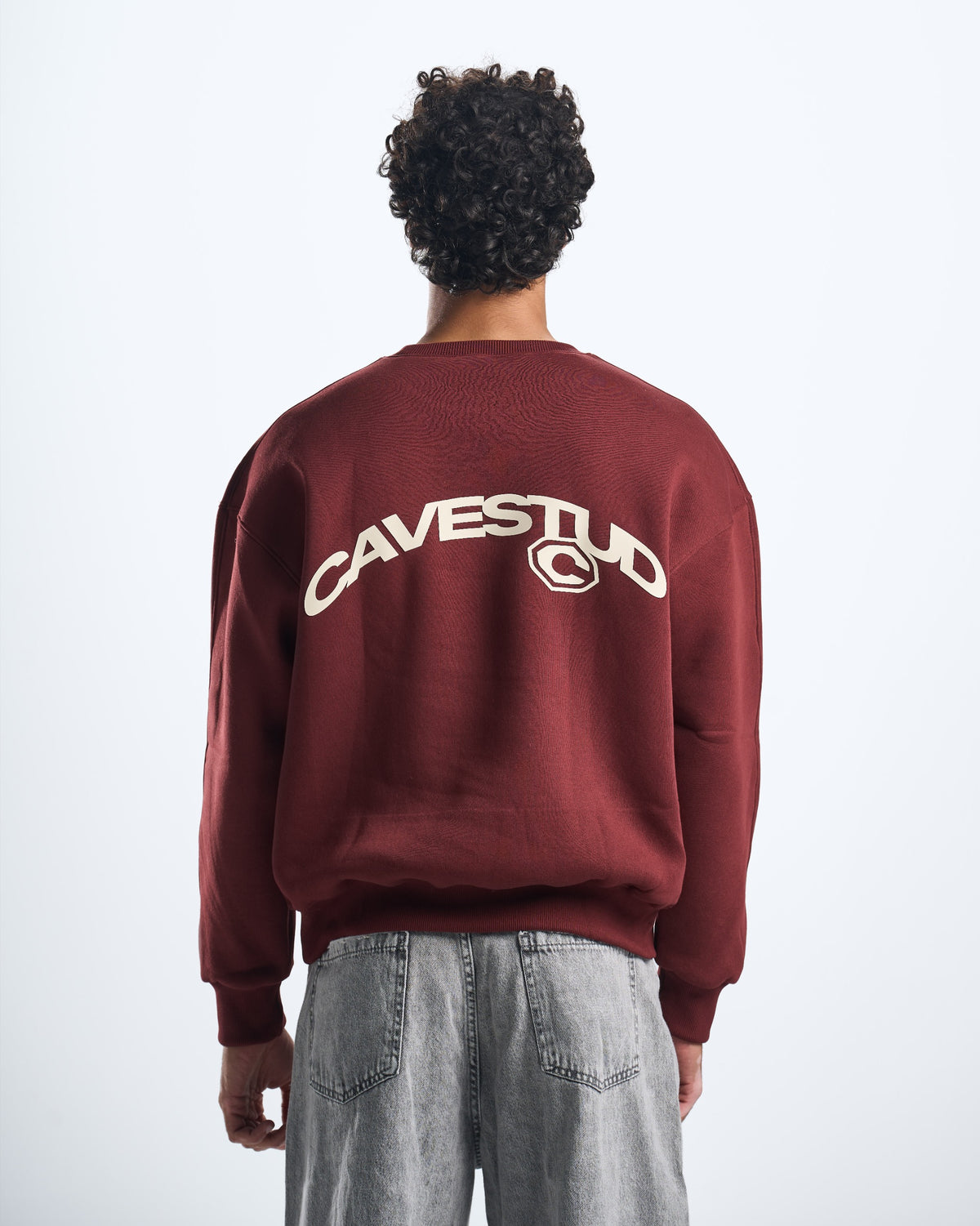 outcast Burgundy crewneck