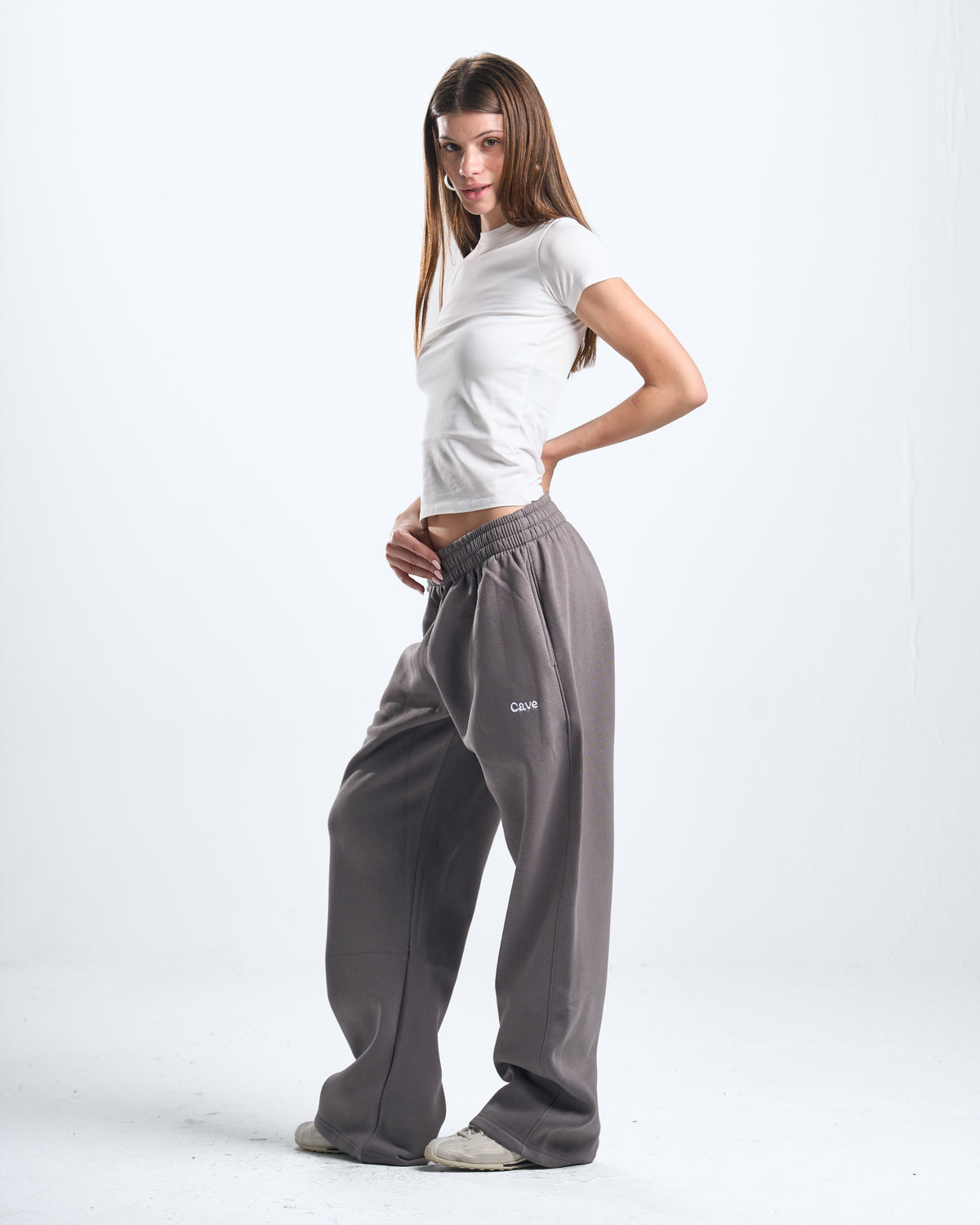 Winter light gray Sweatpants