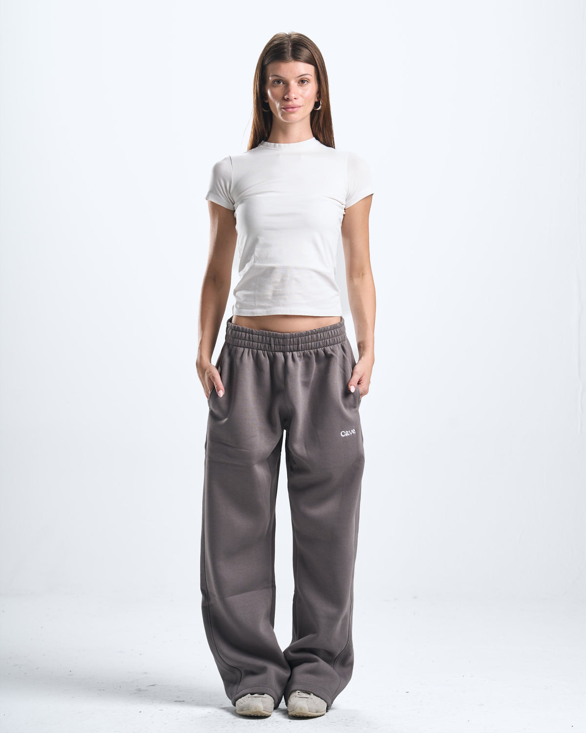 Winter light gray Sweatpants