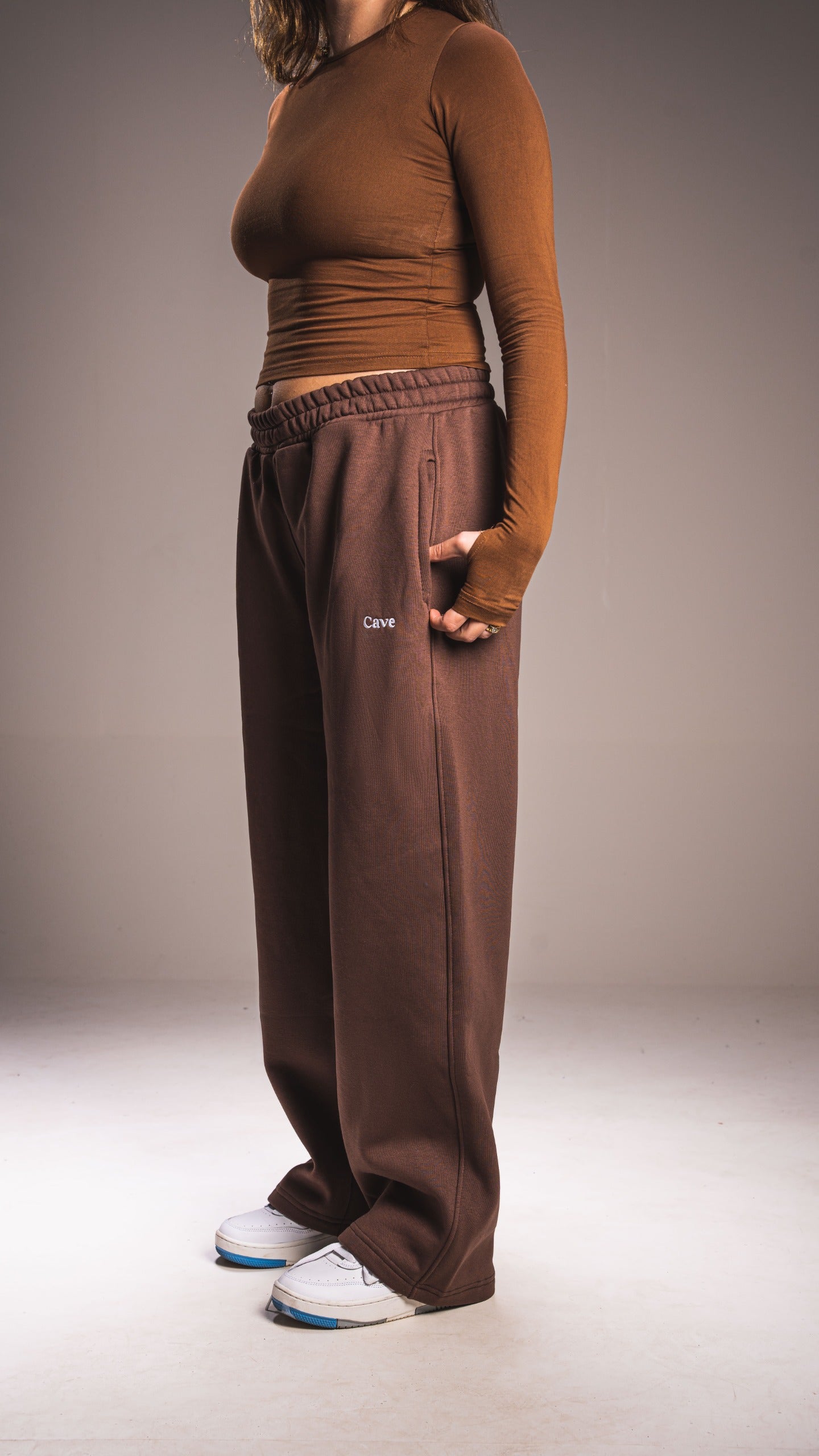 Brown Sweatpants