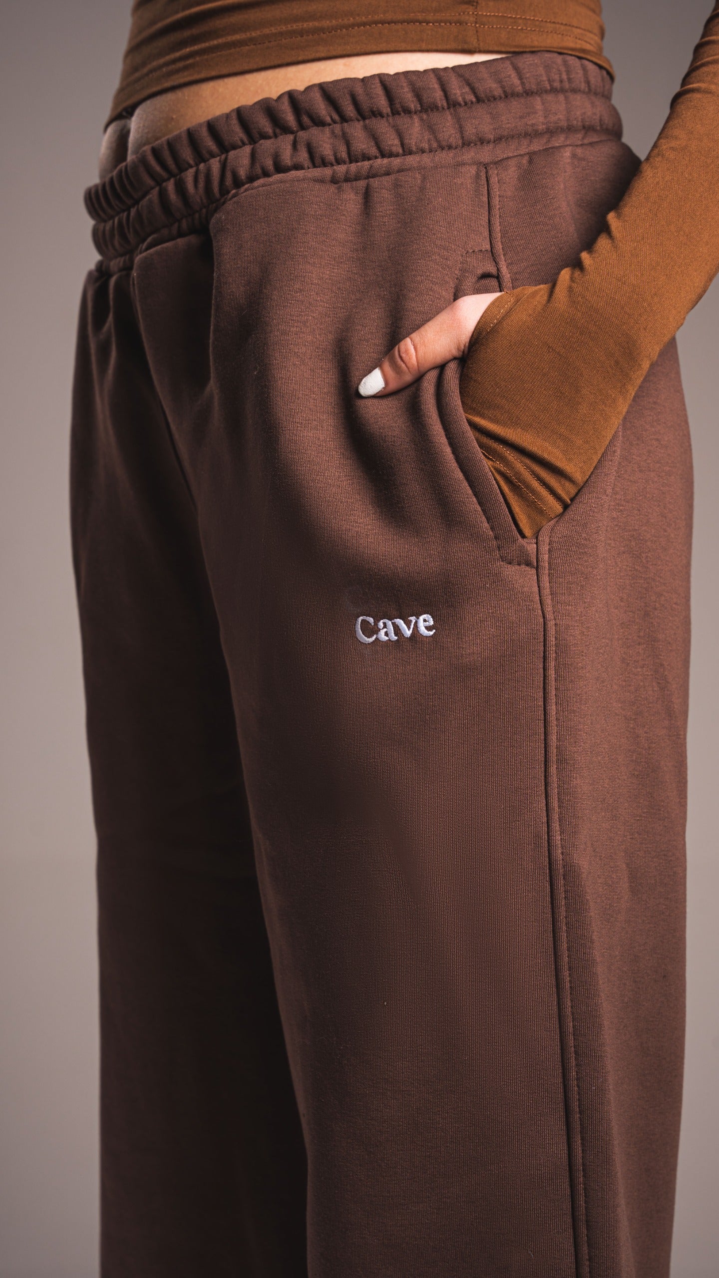 Brown Sweatpants
