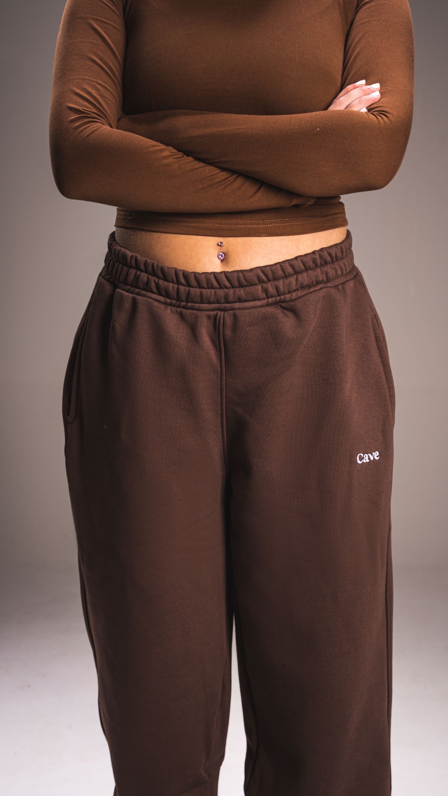 Brown Sweatpants