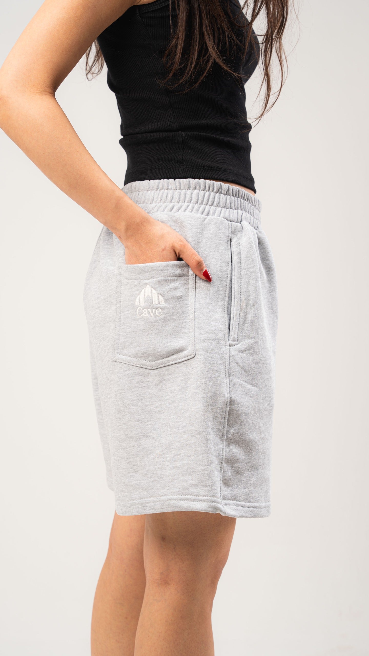 Grey Sweatshort