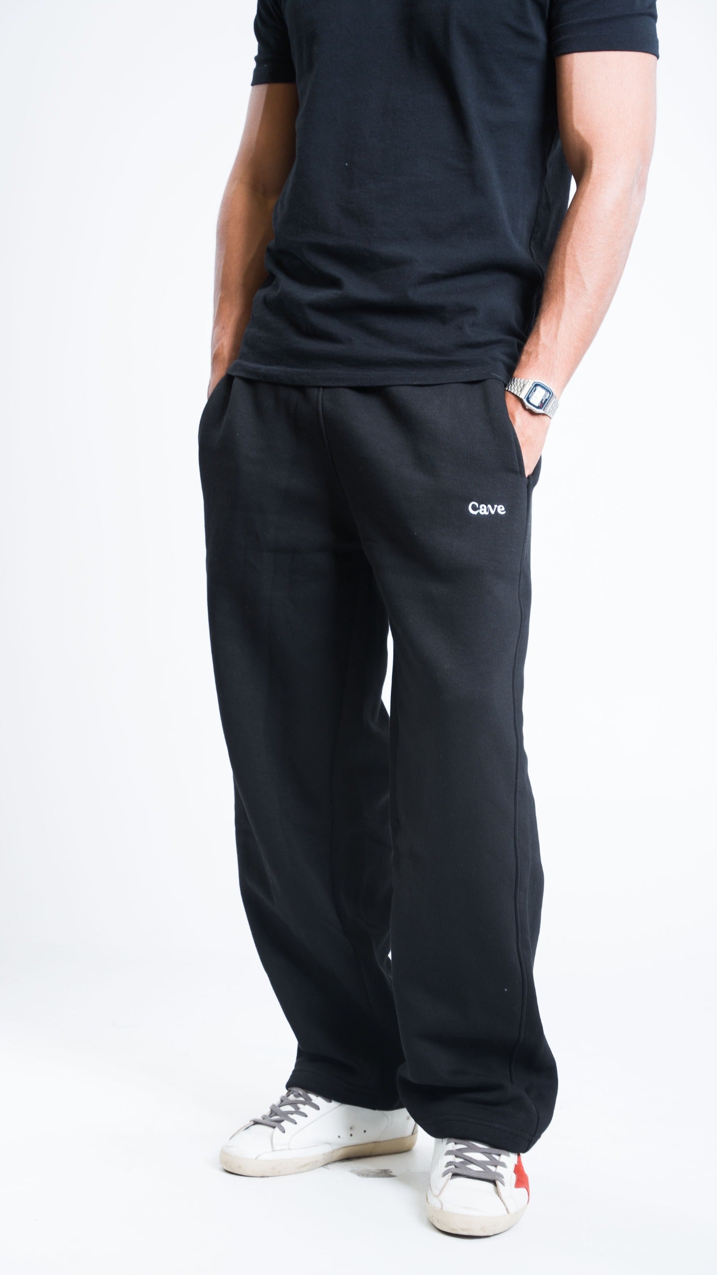 Winter BLACK SWEATPANTS