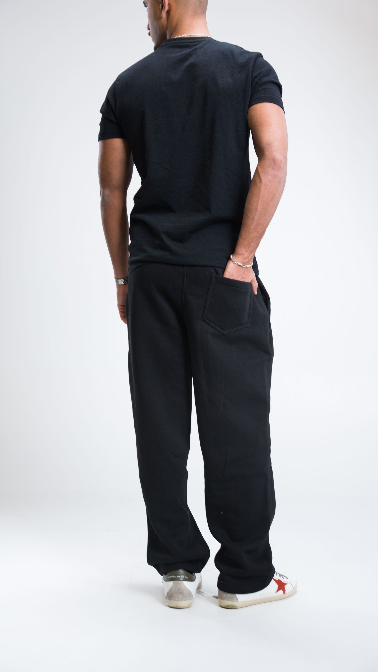 Winter BLACK SWEATPANTS