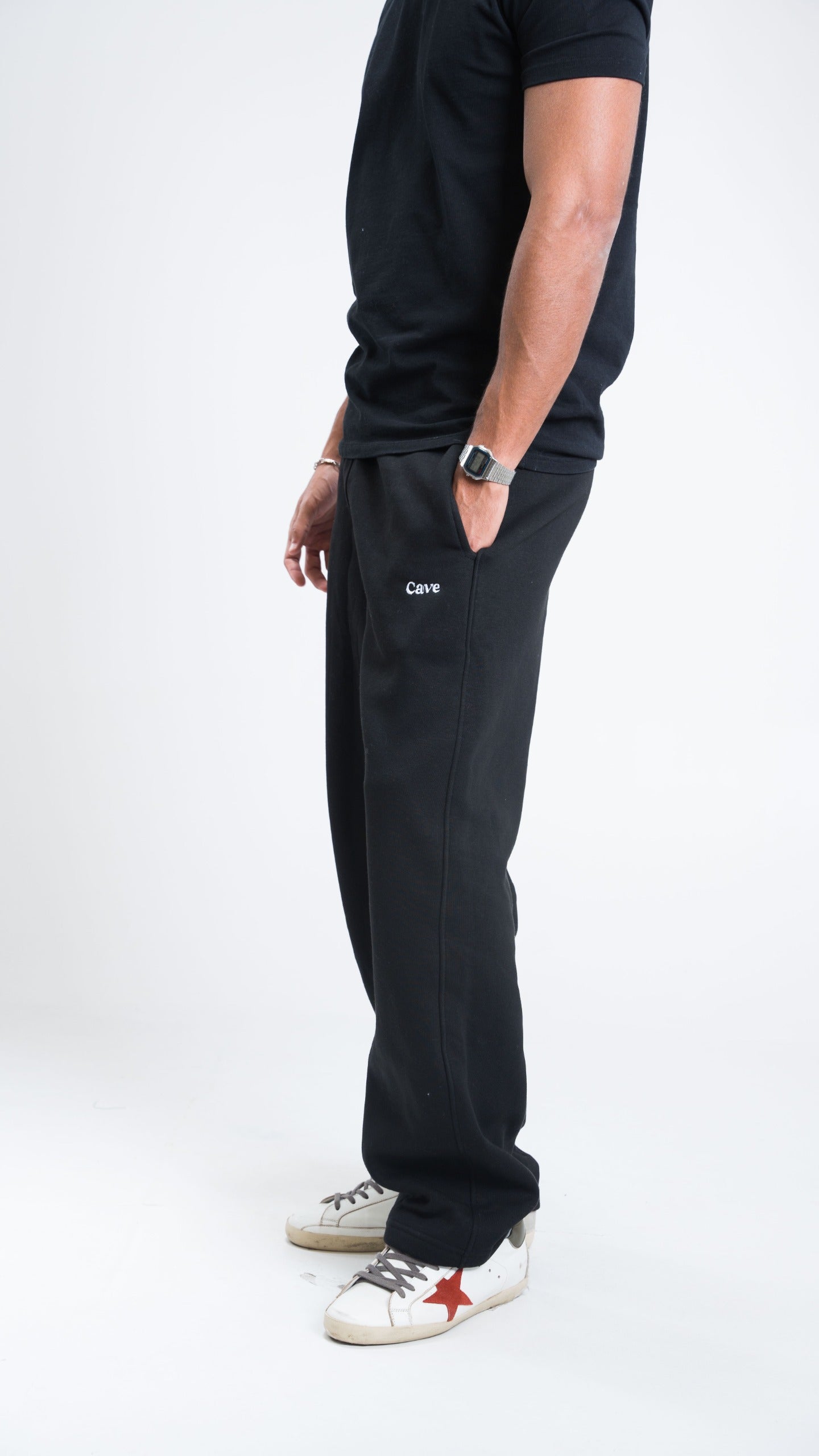 Winter BLACK SWEATPANTS