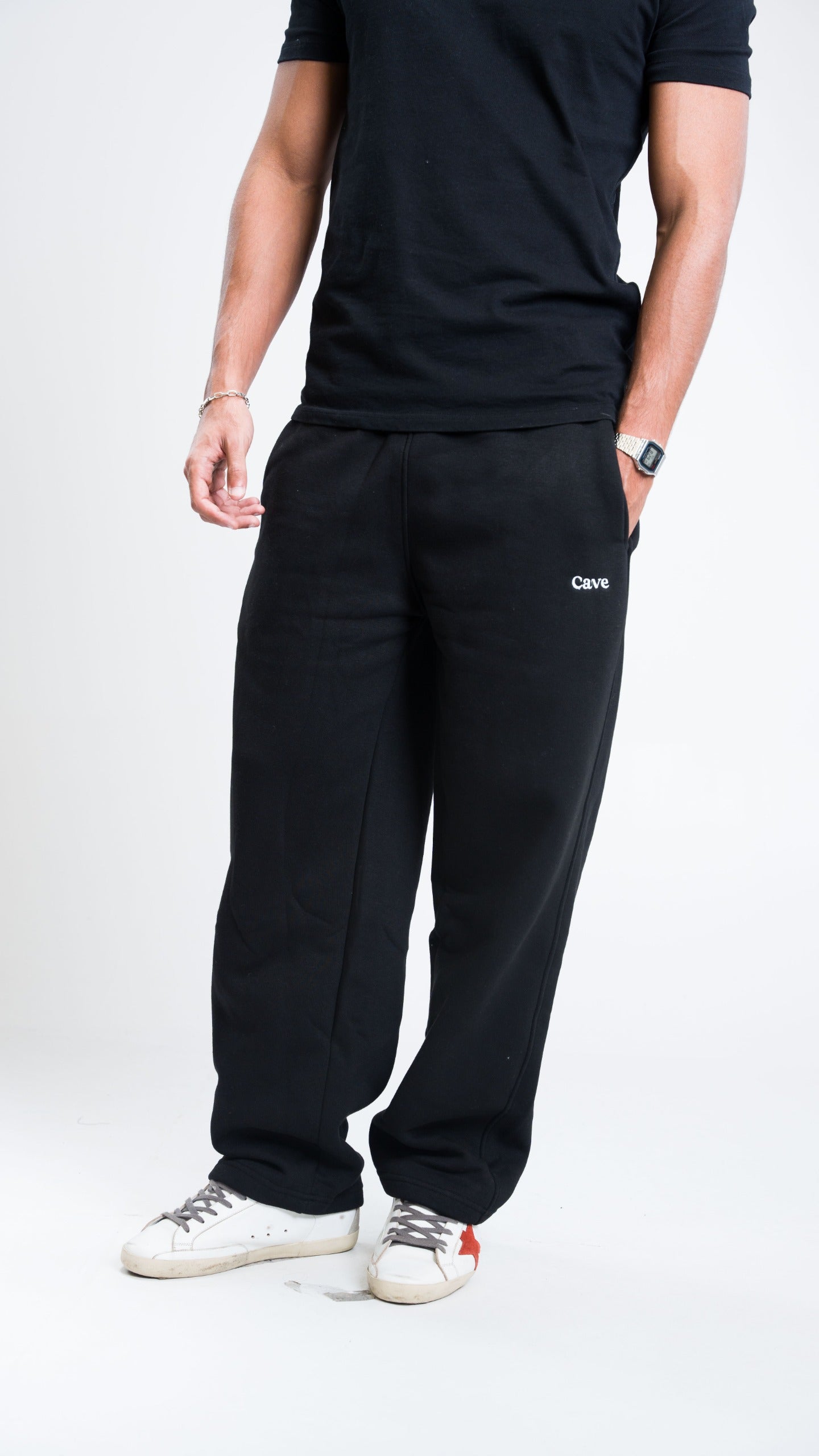 Winter BLACK SWEATPANTS