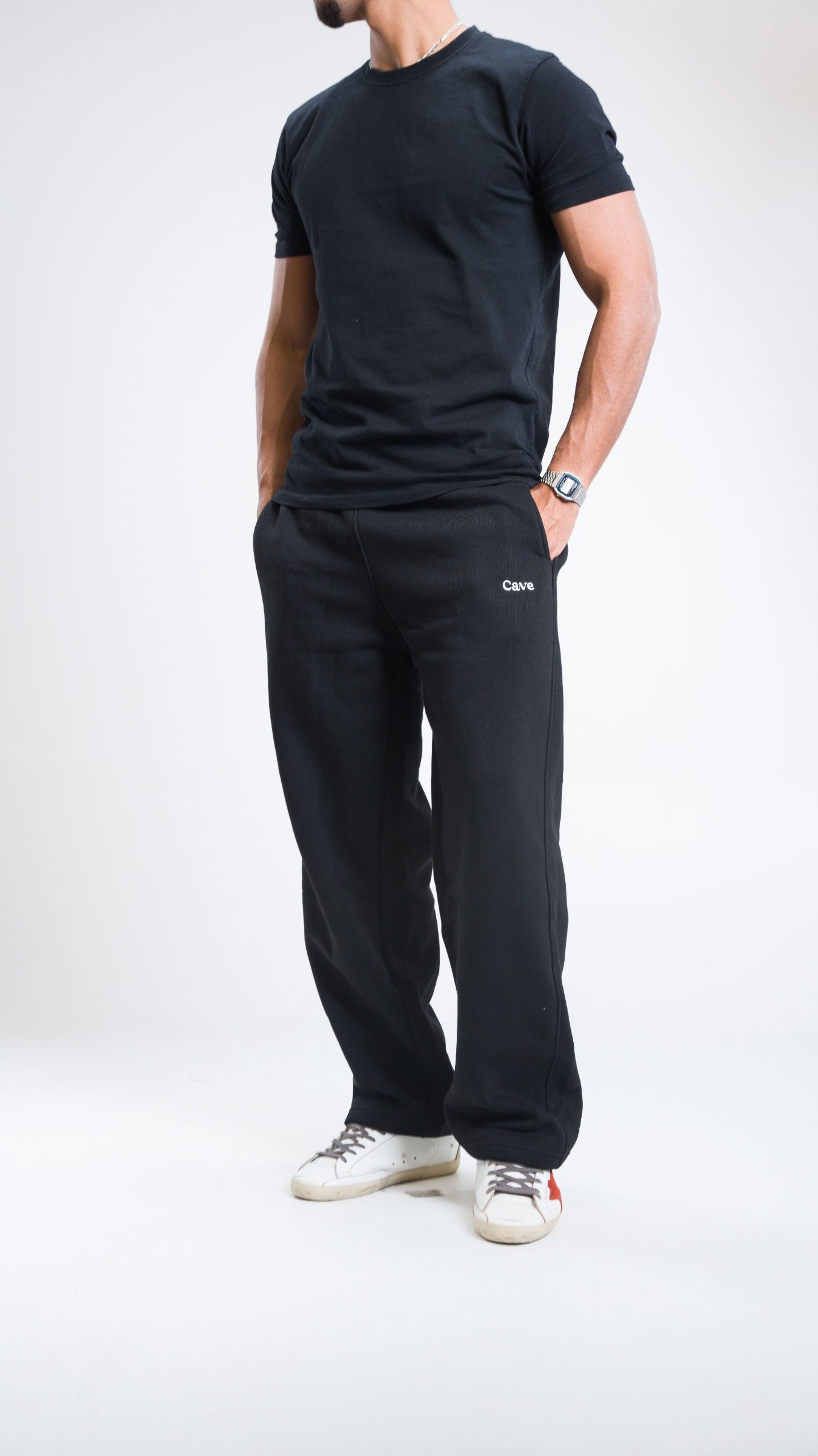 Summer Black SweatPants