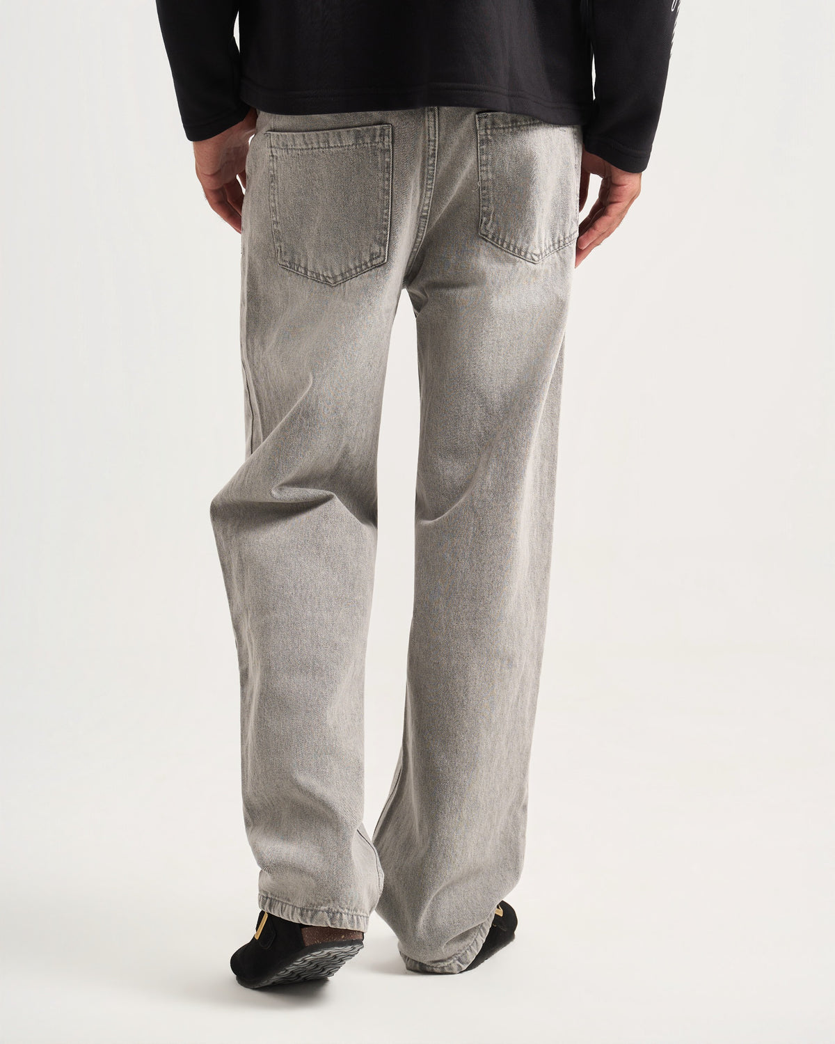 Wideleg Grey Denim
