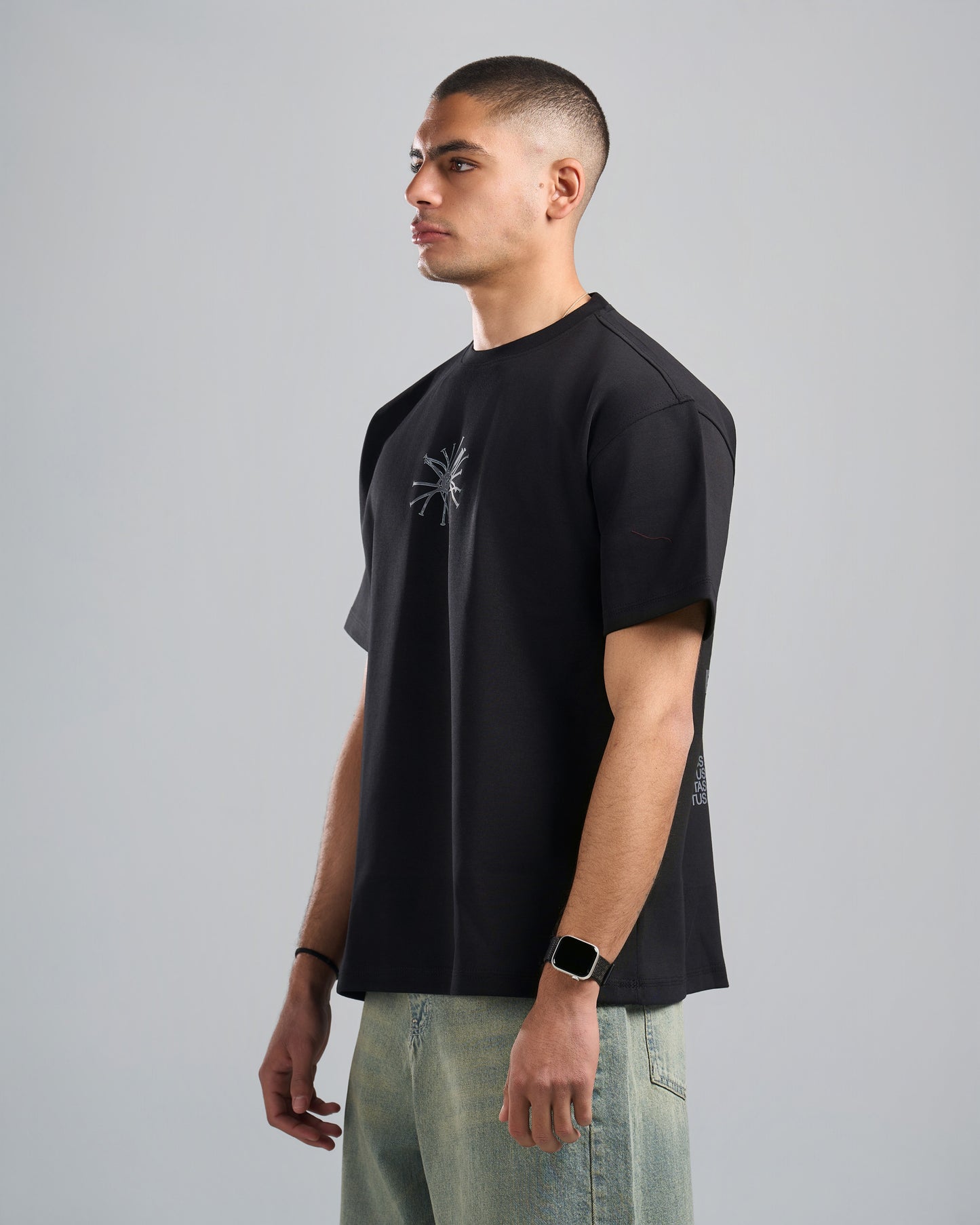 Spikes Black T-shirt