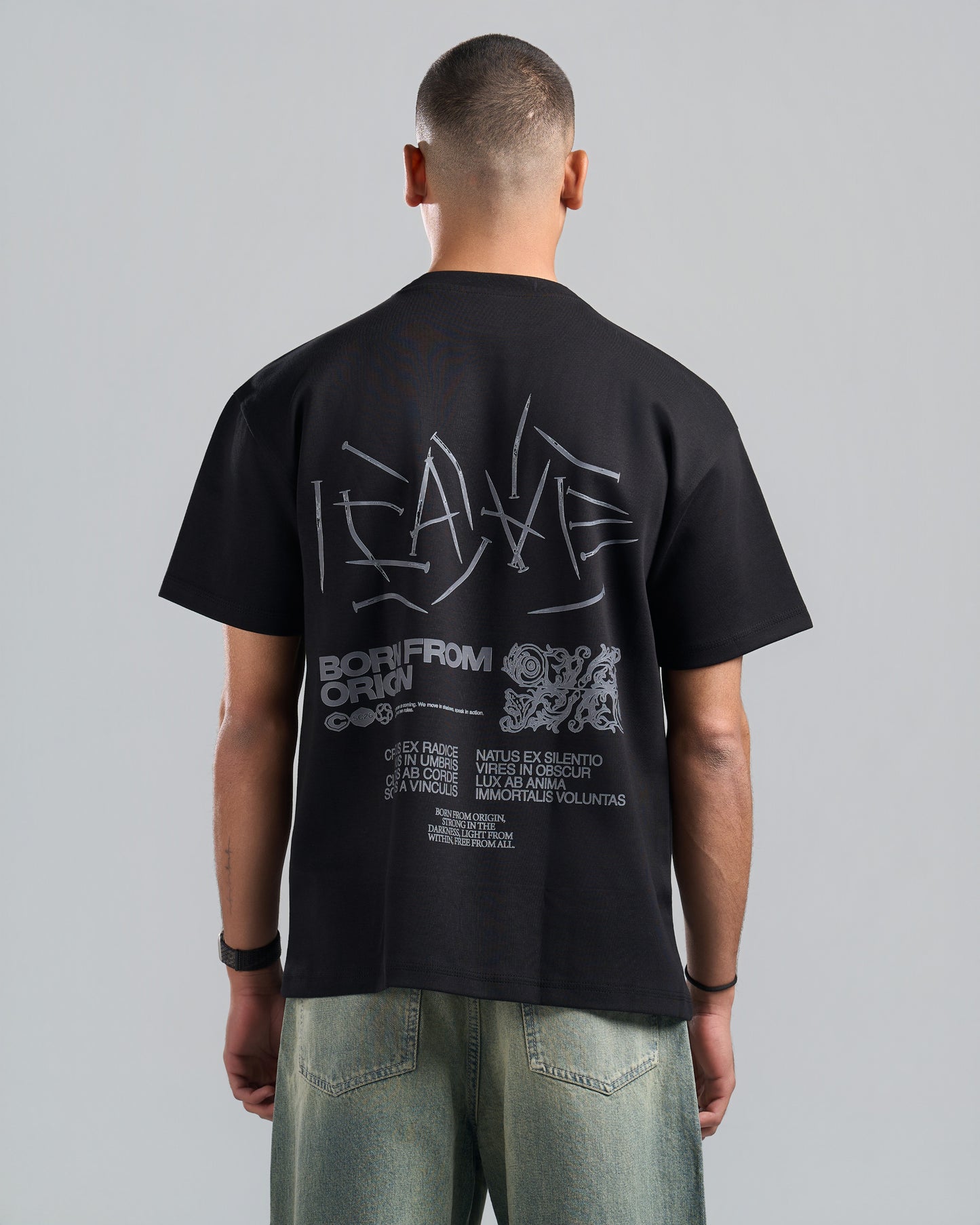 Spikes Black T-shirt