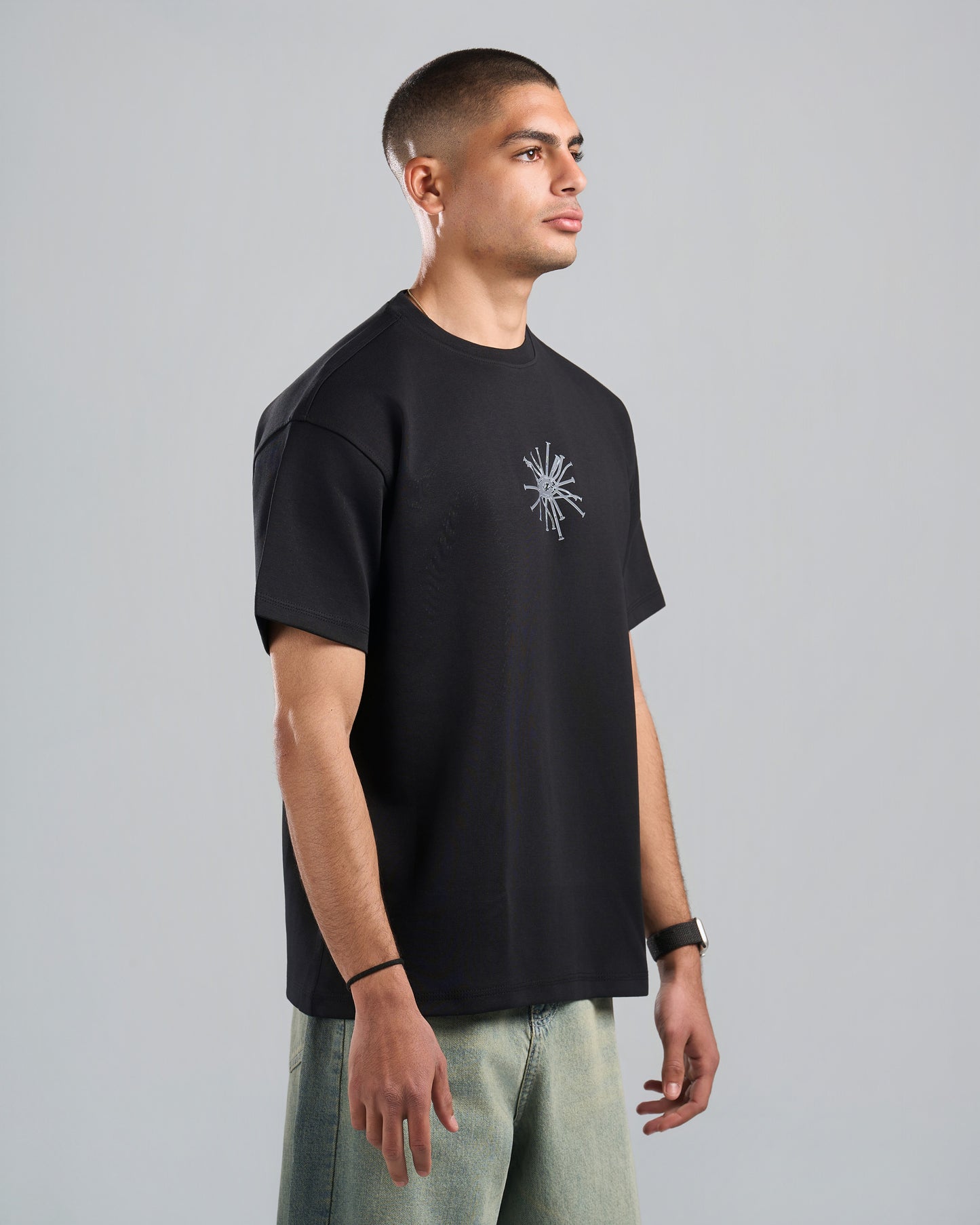 Spikes Black T-shirt