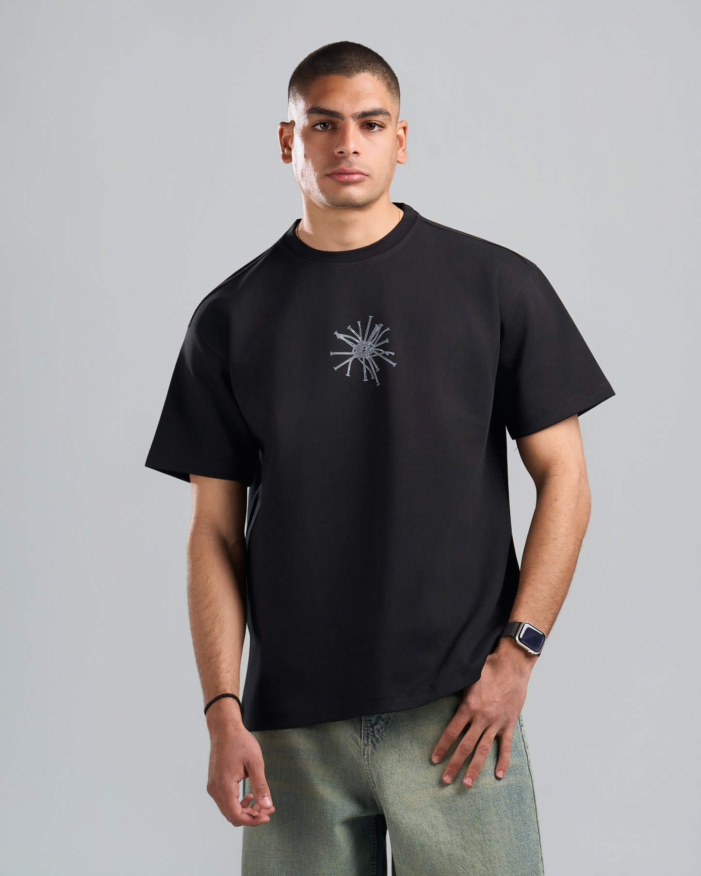 Spikes Black T-shirt