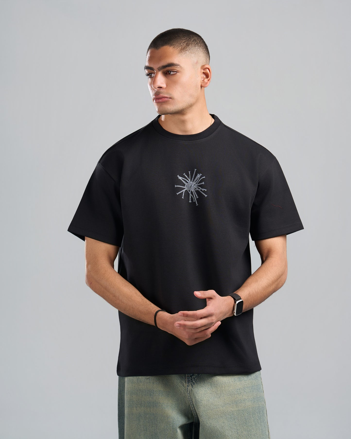 Spikes Black T-shirt