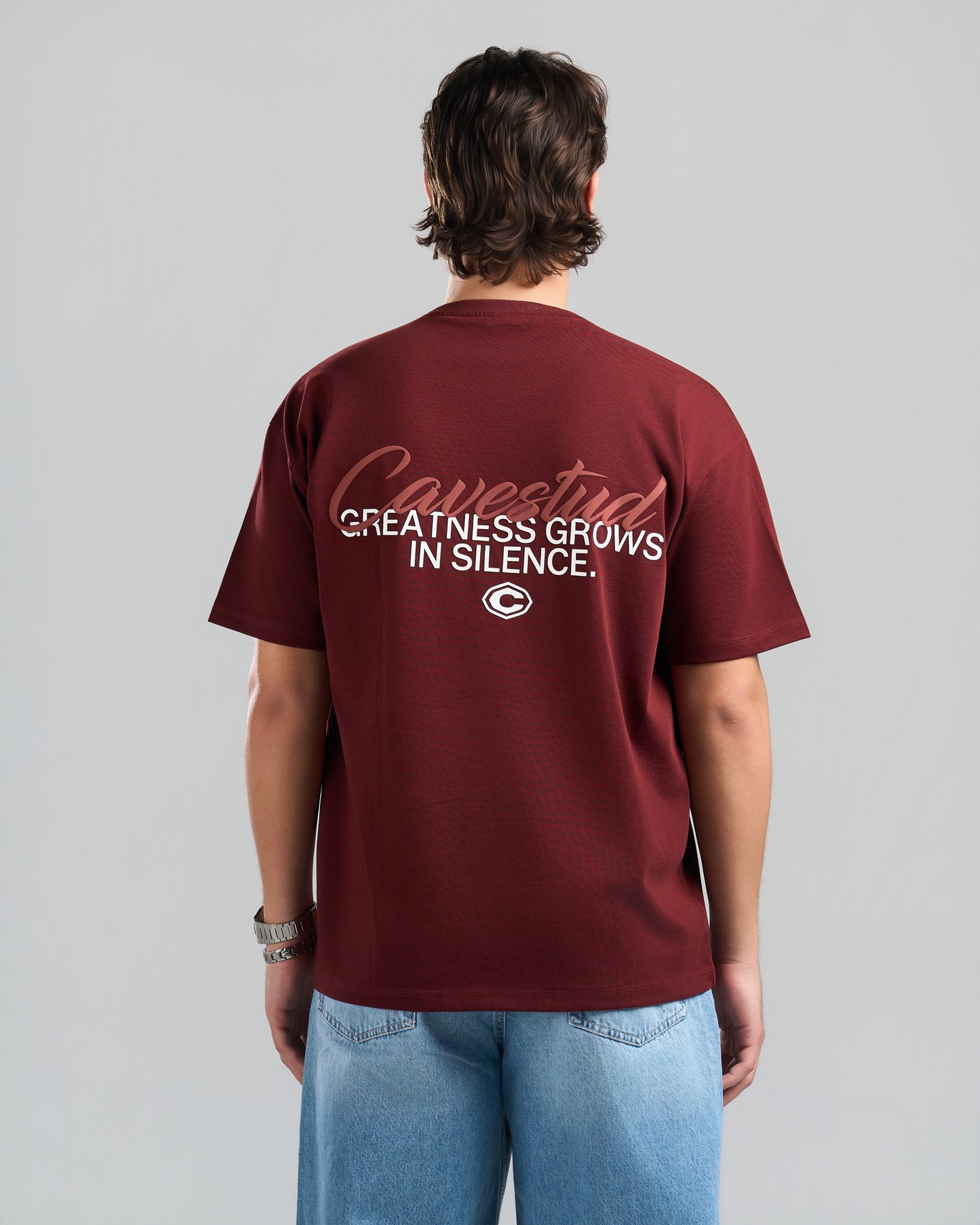 Stud Burgundy T-shirt