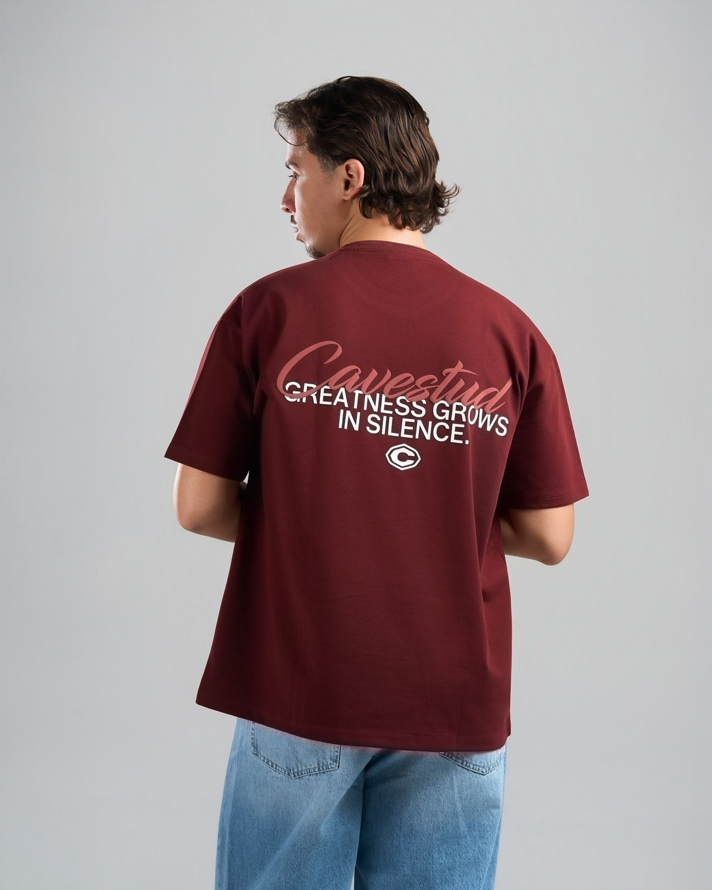 Stud Burgundy T-shirt