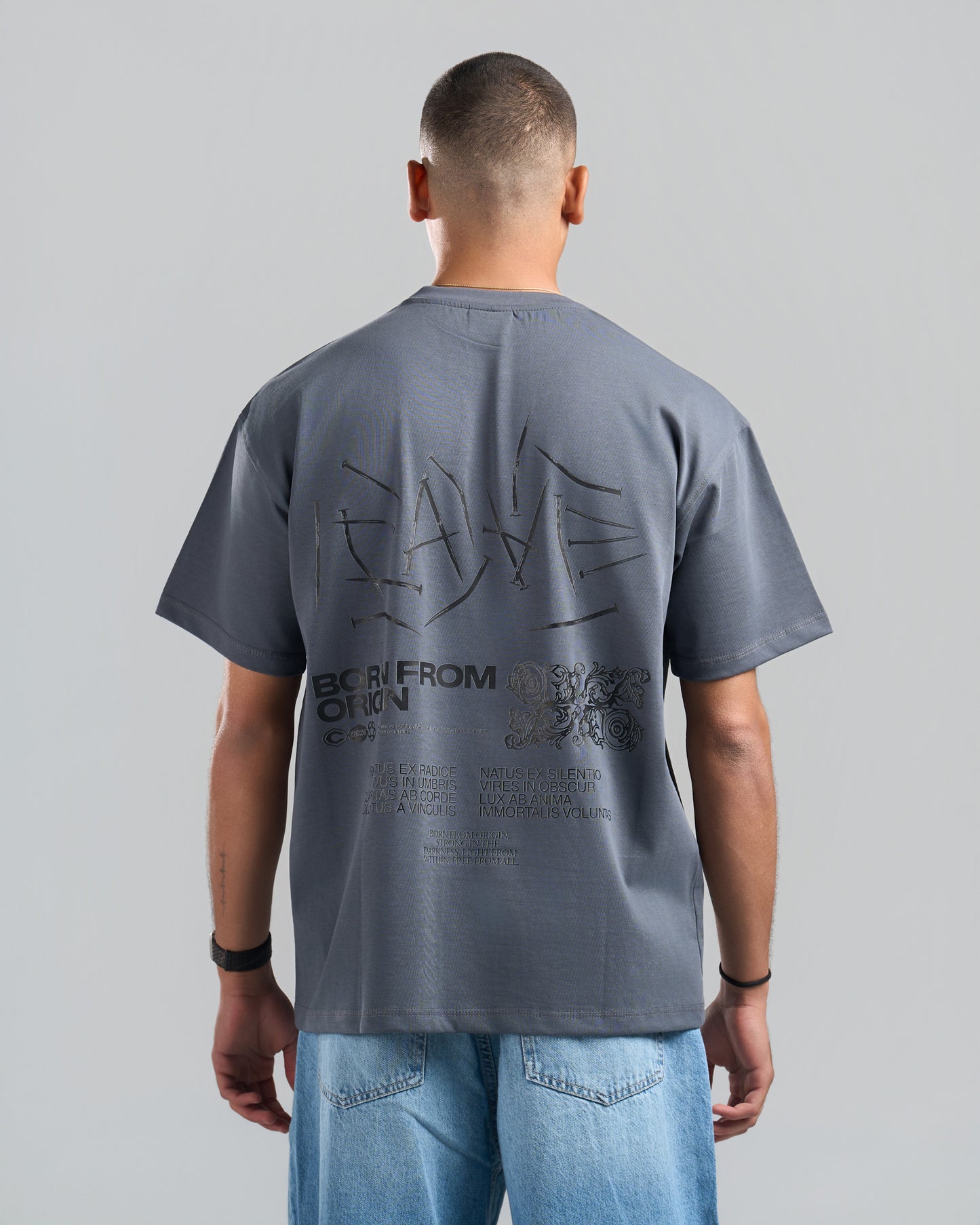 Spikes Darkgrey T-shirt