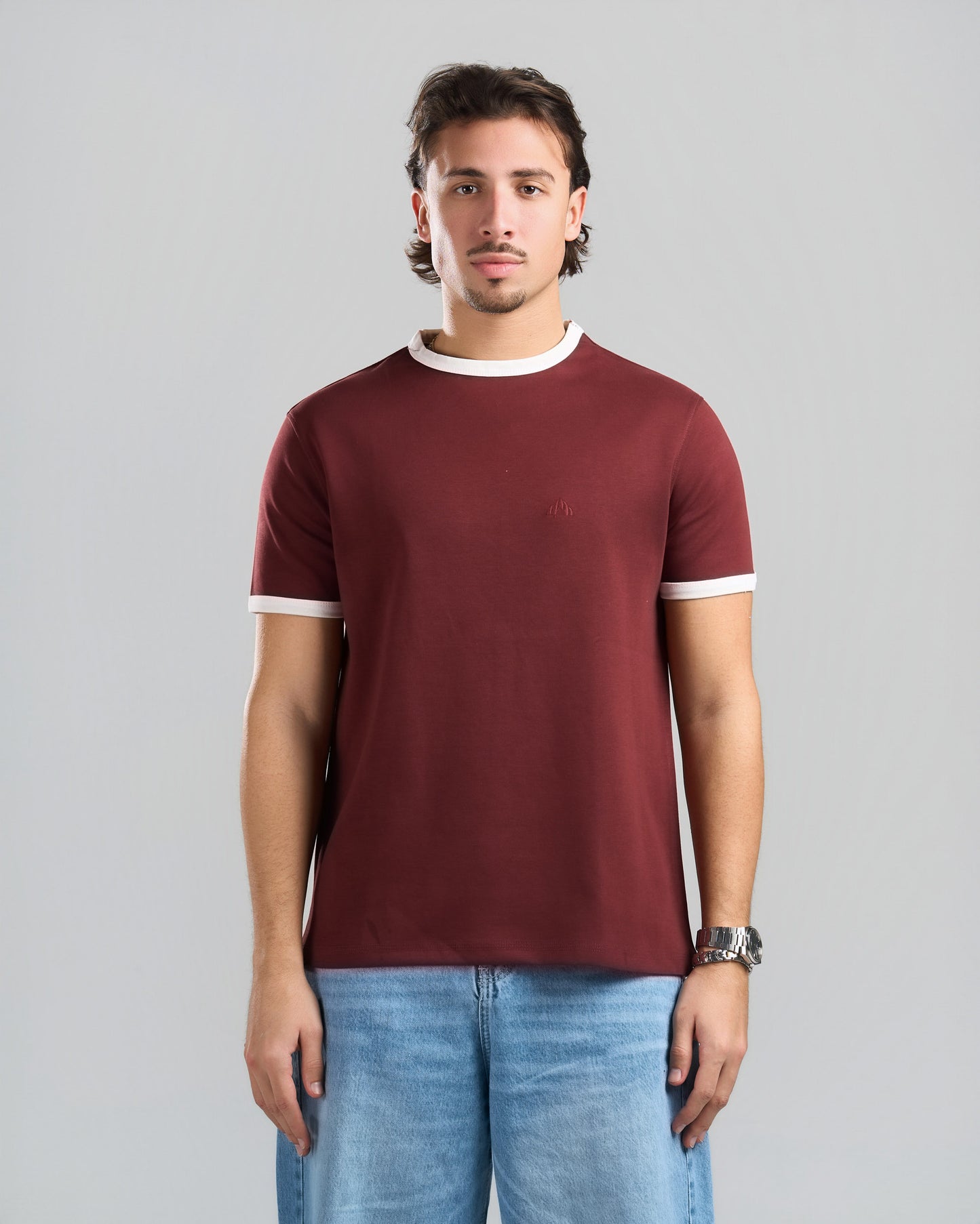 Core burgundy T-shirt