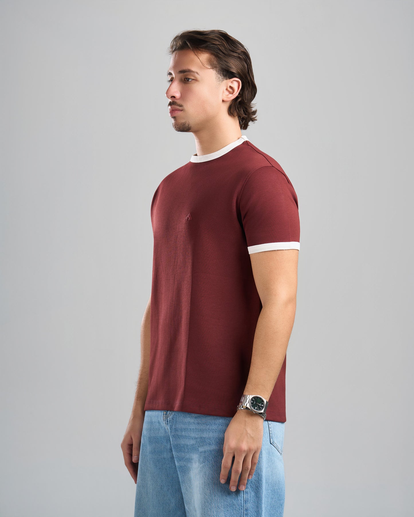 Core burgundy T-shirt