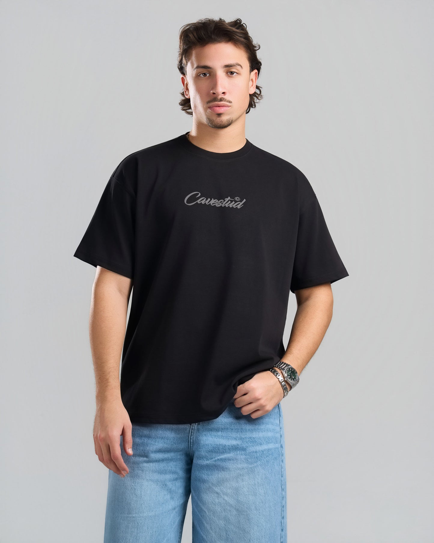 Stud Black T-shirt