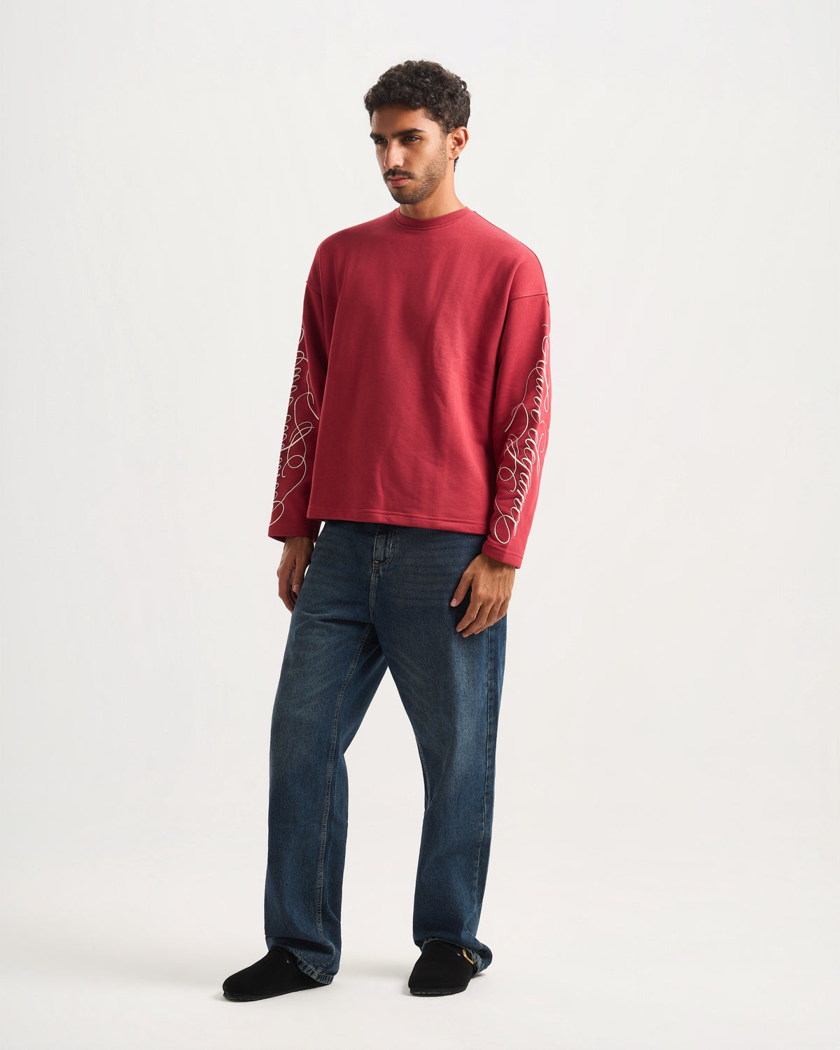 Wideleg Navyblue Denim