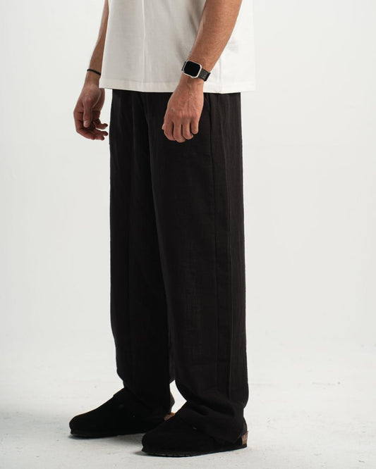 linen black Pants