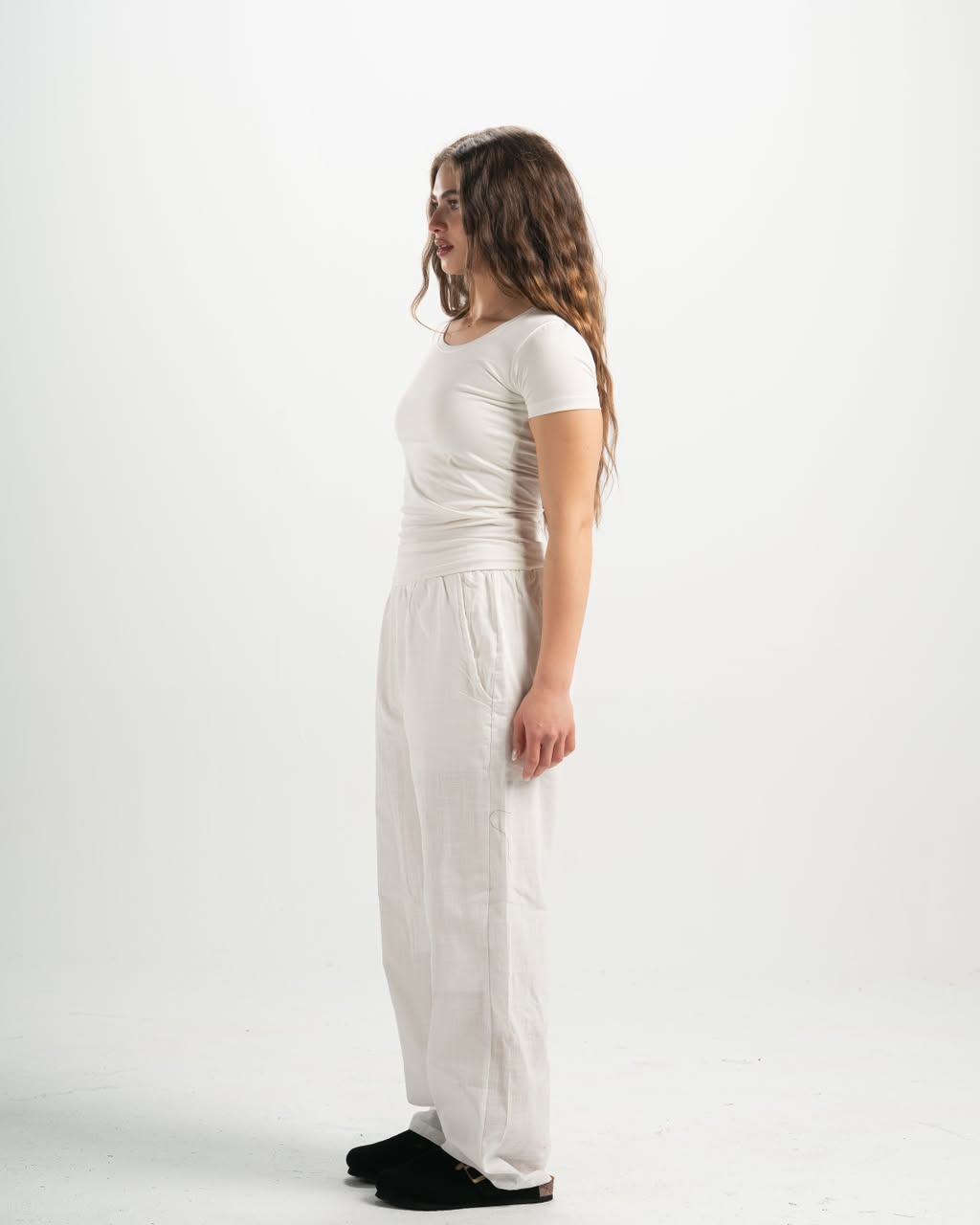 linen white Pants