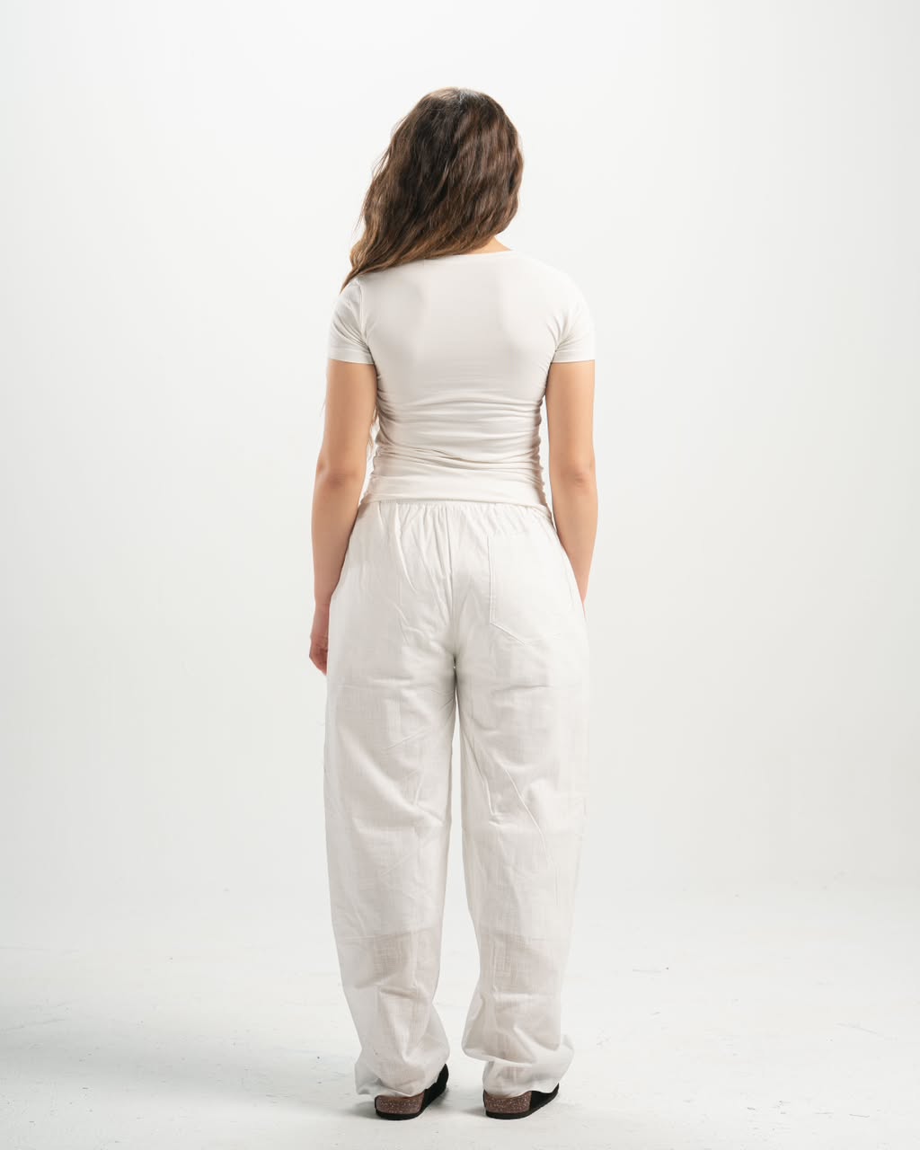 linen white Pants