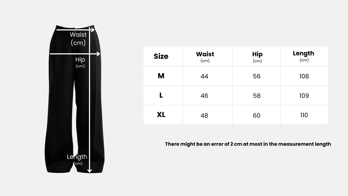 Men pleated black pants