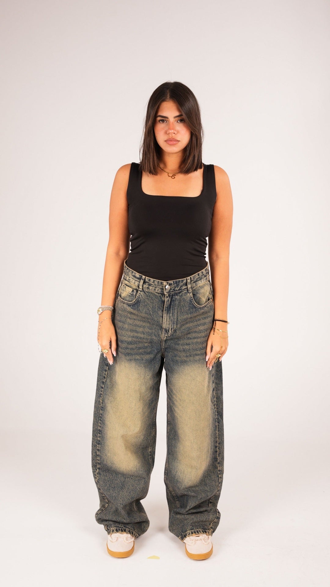 Unisex Dirty Denim