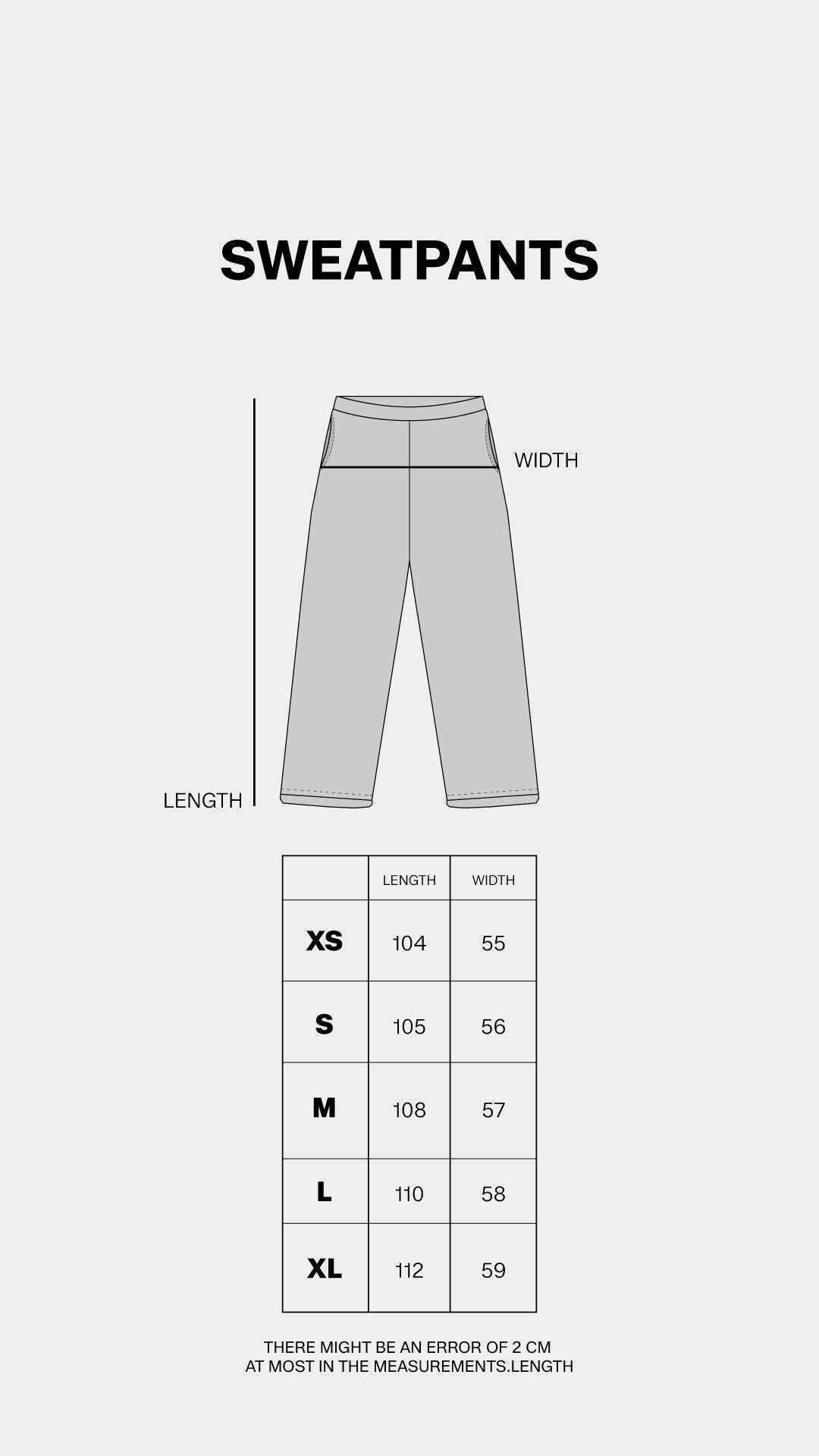 Winter light gray Sweatpants