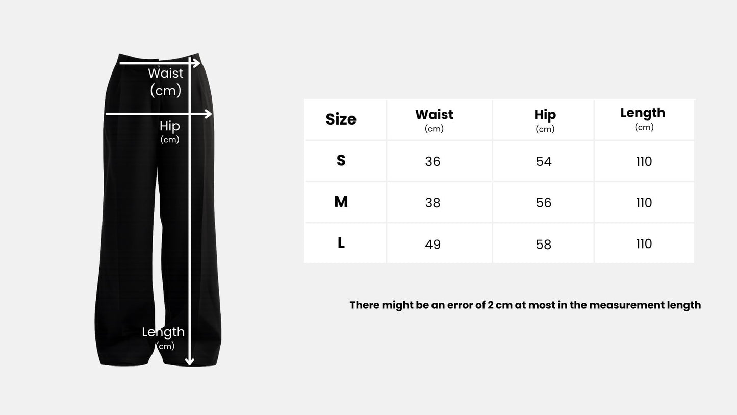women pleated gray pants